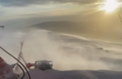 Deszăpezire în condiții extreme pe Transalpina cu vizibilitate zero