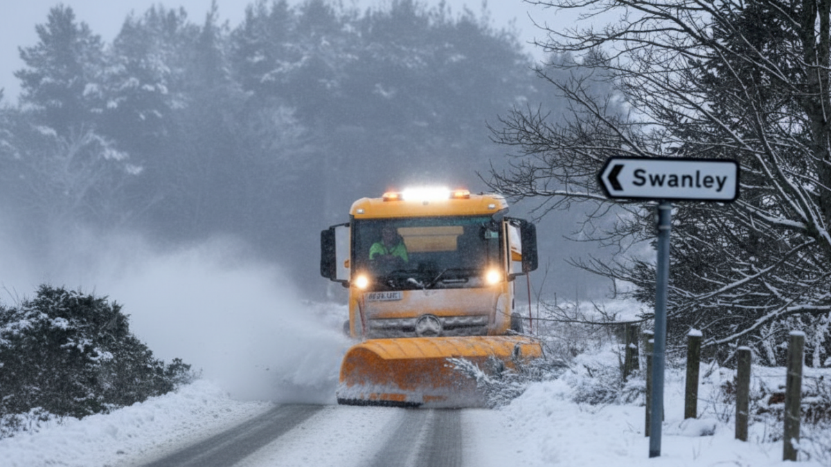 Vremea extremă în Marea Britanie: până la 10 cm de zăpadă