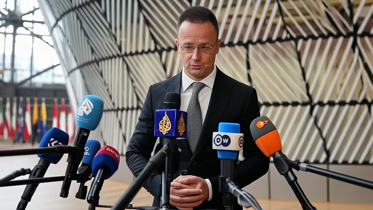 Péter Szijjártó, Ungaria Ucraina, împrumut UE