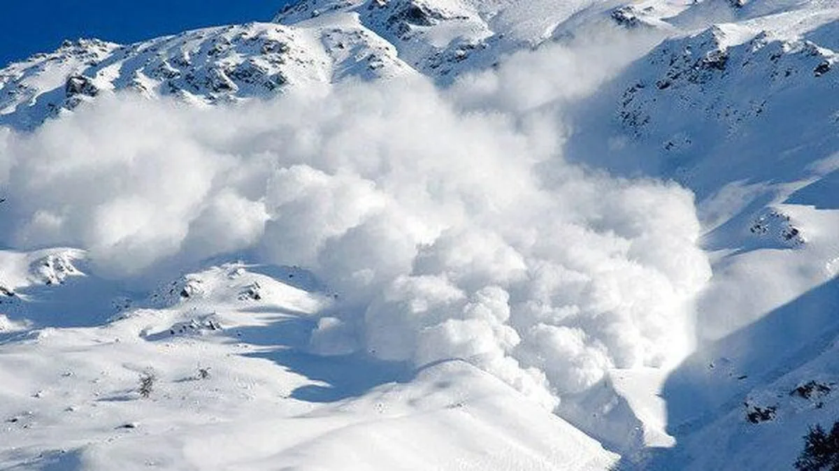 avalanșă California, schiori dispăruți