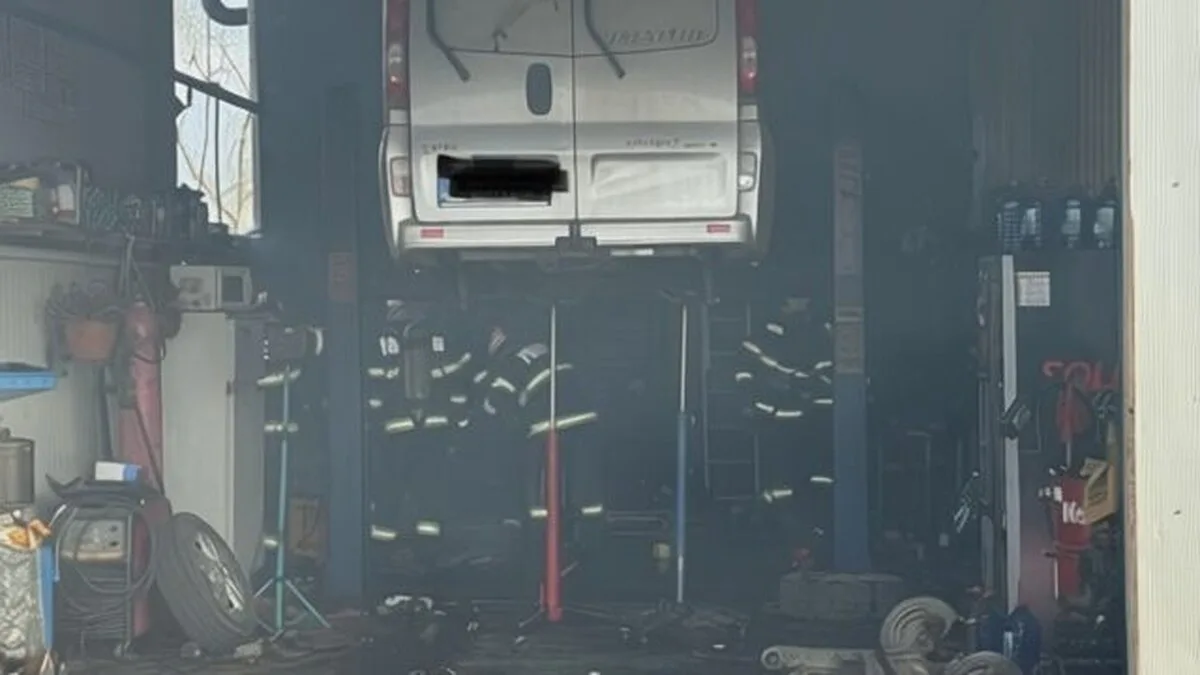 incendiu Galați, vulcanizare Gara Berheci