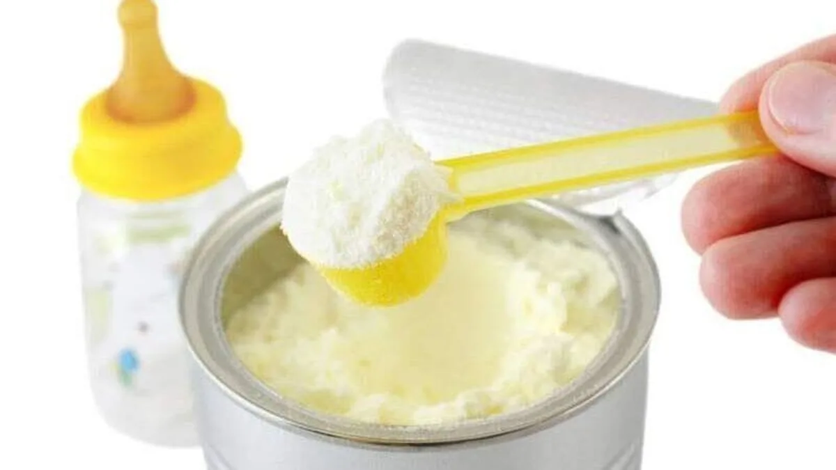 lapte praf contaminat
