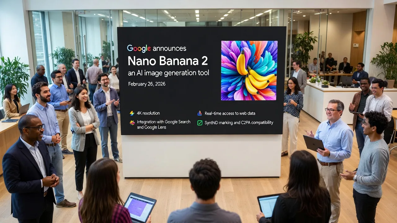 Google lansează Nano Banana 2, cel mai rapid generator de imagini AI