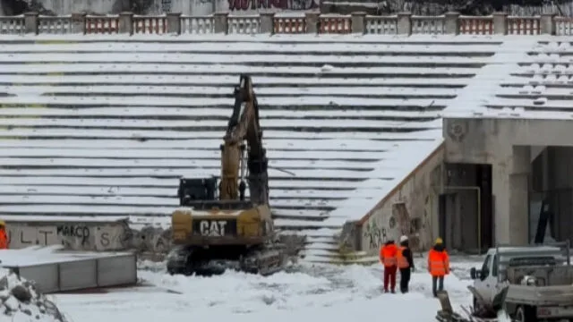 Stadionul Dinamo, demolat în ritm alert. Arena de 117 milioane de euro, gata în 2028