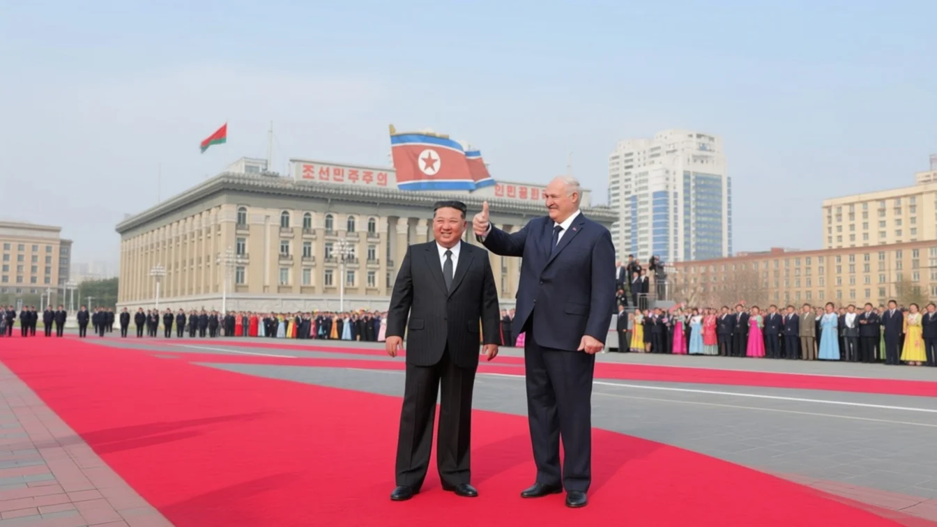 Belarus și Coreea de Nord au semnat un tratat de prietenie și cooperare