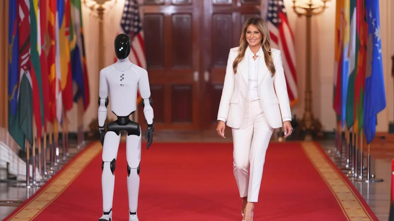Robotul Figure 03 a salutat în 11 limbi la un eveniment al Melaniei Trump