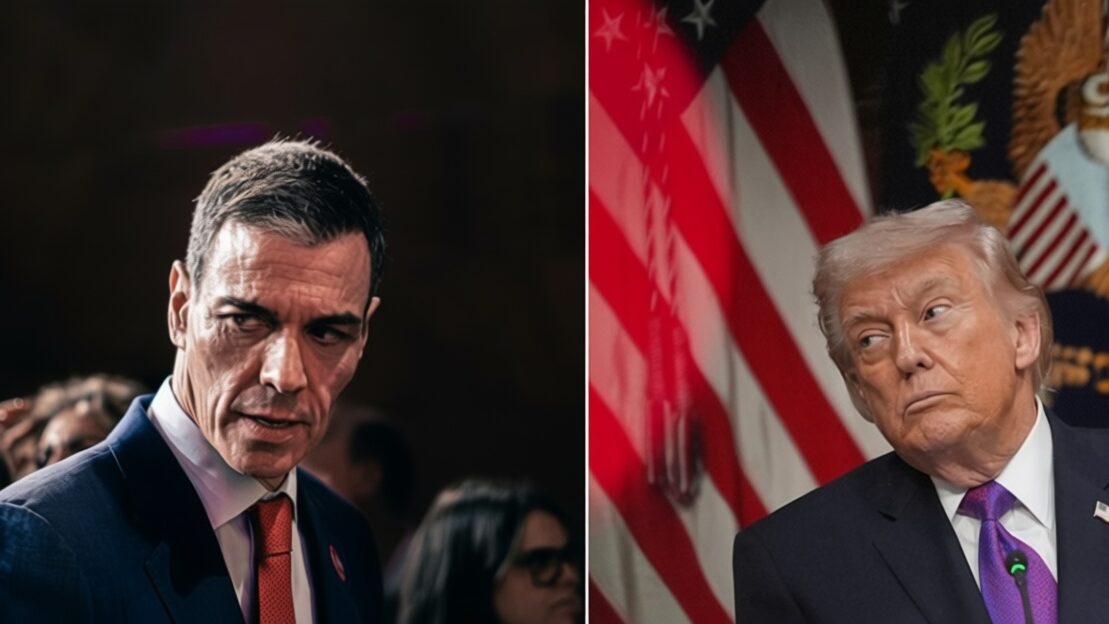 Pedro Sanchez, Donald Trump, Spania
