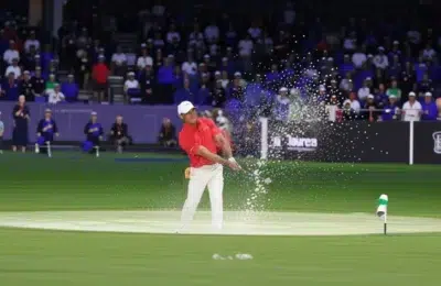 Tiger Woods arestat din nou pentru DUI după ce și-a răsturnat mașina