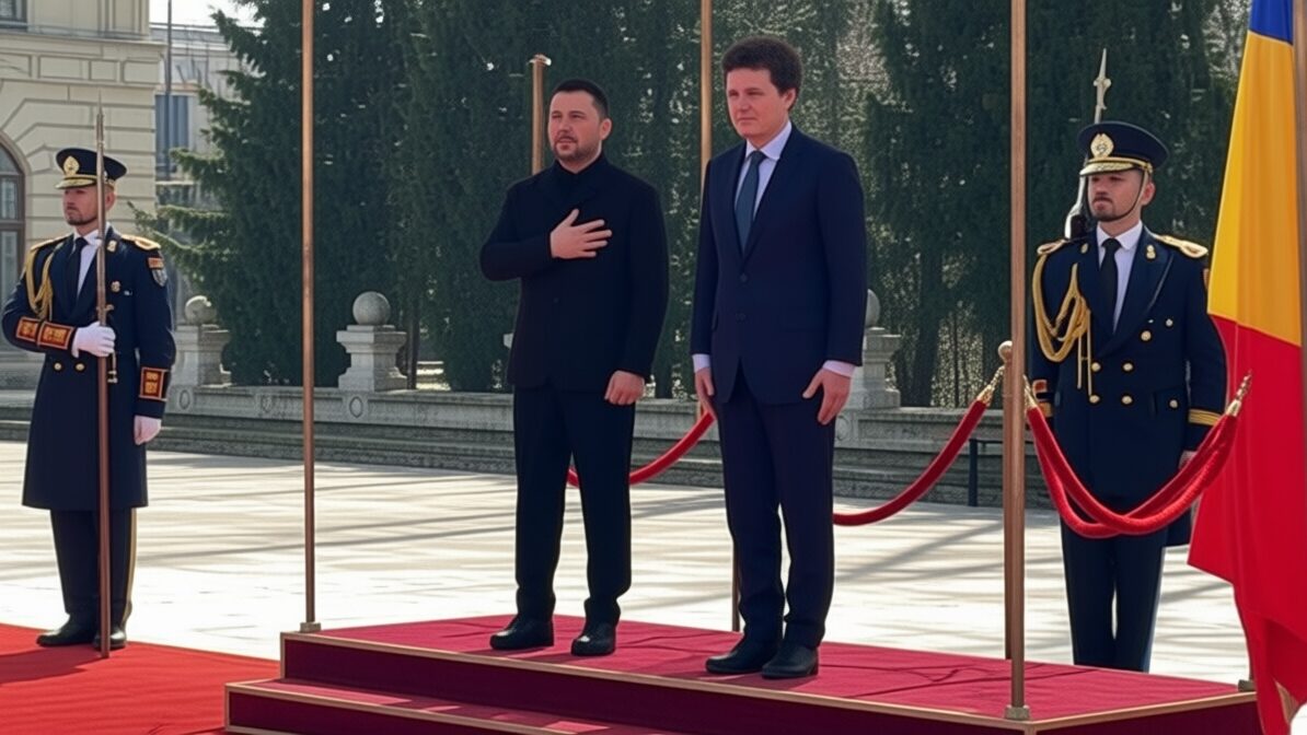 Zelenski vine în România pentru negocieri cruciale privind dronele și ajutorul european