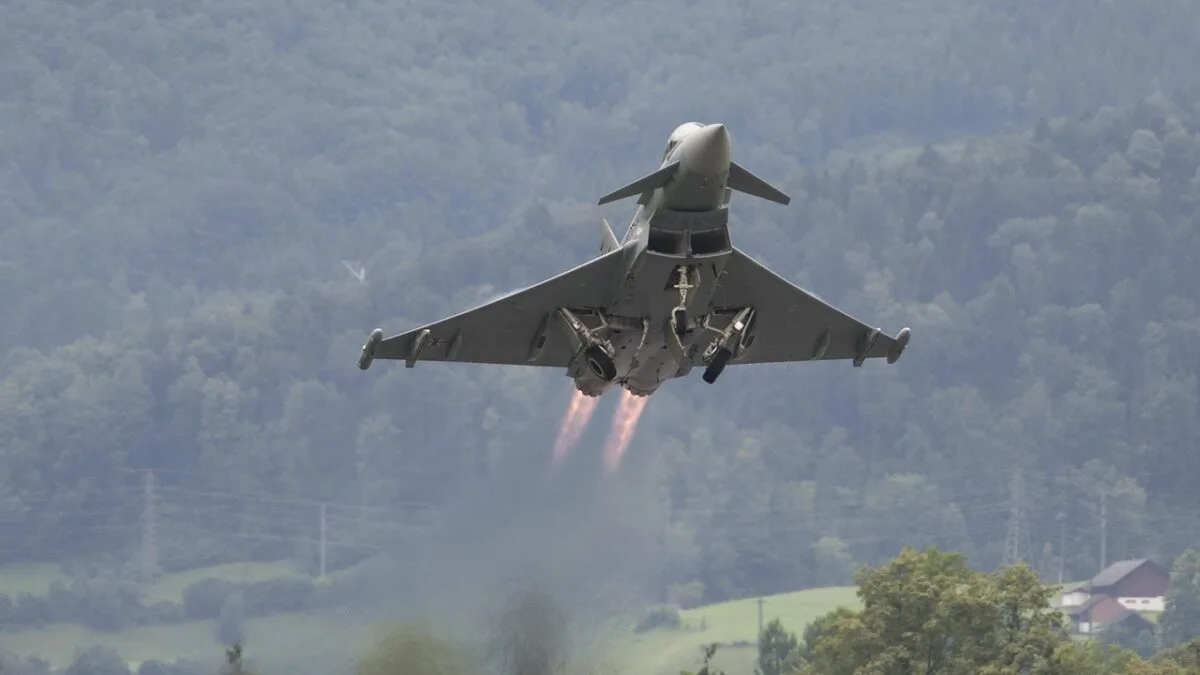alertă Delta Dunării, avioane Eurofighter