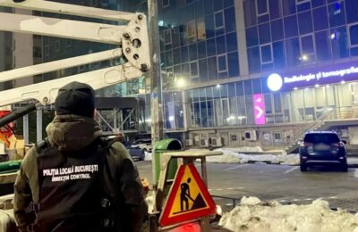 Operațiune de noapte în București, 74 de structuri publicitare confiscate