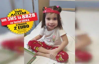 După o operaţie pe cord, o fetiță de 4 ani are nevoie de 2.500 de lei lunar