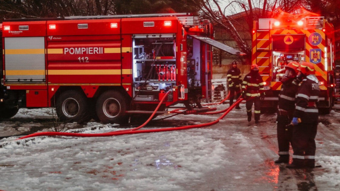 explozie Sector 6, incendiu București