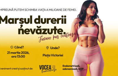 Endometrioza, boala care afectează 10% din femei. Marș în Piața Victoriei pe 21 martie