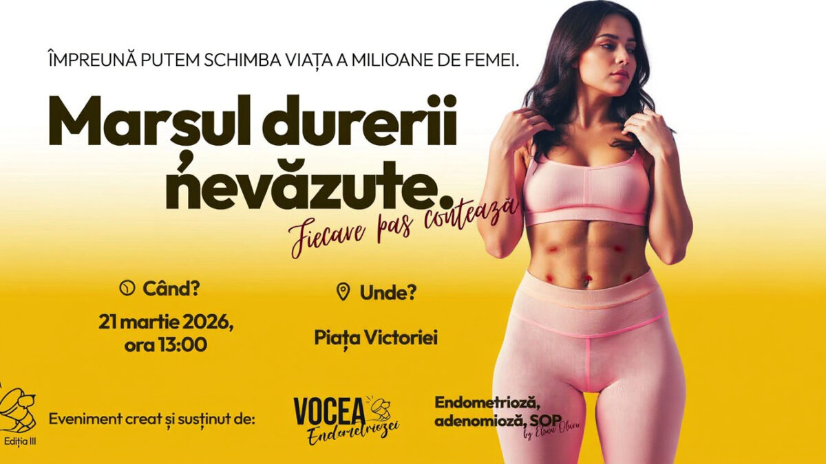 Endometrioza, boala care afectează 10% din femei. Marș în Piața Victoriei pe 21 martie
