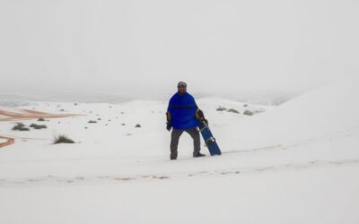 Sahara se transformă în zăpadă, eveniment extrem documentat din nou