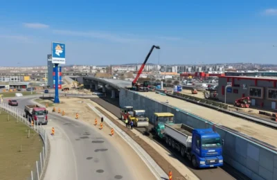 În Oradea forajele mamut consumă zilnic până la 400 de litri de motorină