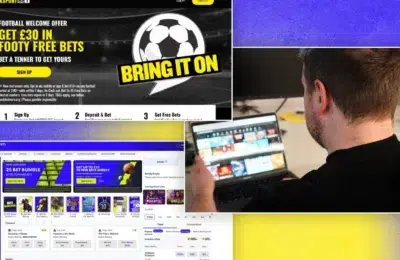 Top 5 site-uri de pariuri din UK care oferă bonusuri de 40 de lire sterline