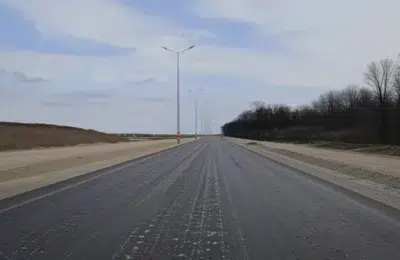 A început asfaltarea pe A0 Nord, astfel legătura DN1A-DN1 se va face în 6 minute