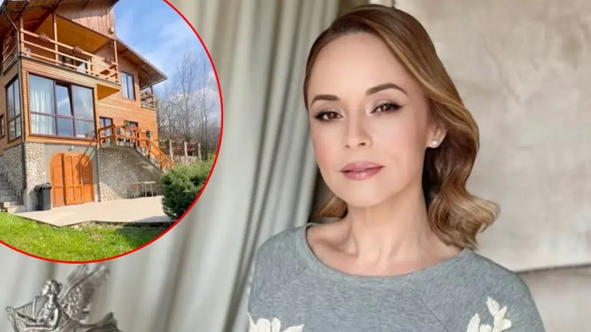 Andreea Marin dezvăluie imagini din refugiul de la Telega vechi de 25 de ani
