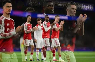 Arsenal înfruntă Man City cu un avans de 6 puncte în meciul care decide titlul