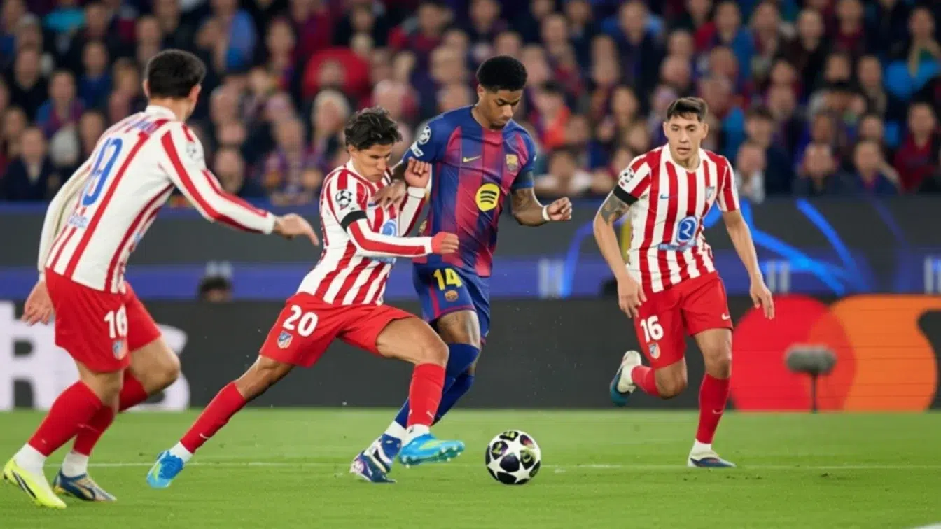 Atletico învinge Barcelona cu 2-0 pe Camp Nou într-un meci arbitrat de Istvan Kovacs