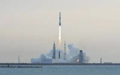 Compania Blue Origin dă rateu la a treia lansare New Glenn și plasează un satelit pe orbita greșită