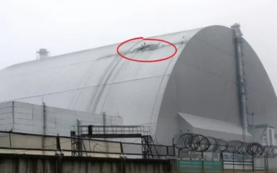 Greenpeace avertizează despre unele scurgeri radioactive la Cernobîl, după un atac cu dronă