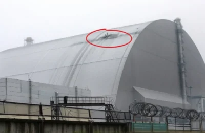 Greenpeace avertizează despre unele scurgeri radioactive la Cernobîl, după un atac cu dronă