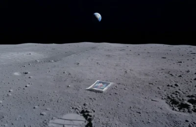 Fotografia lăsată pe Lună acum 54 de ani a rezistat la temperaturi de -157°C