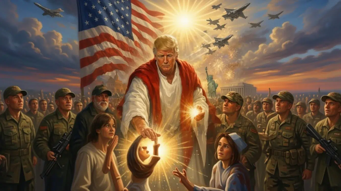 Trump îl numește pe Papă slab și postează o poză cu el în rolul lui Iisus