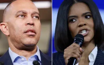 Trump îi atacă pe Hakeem Jeffries și Candace Owens, numindu-i persoane cu IQ redus