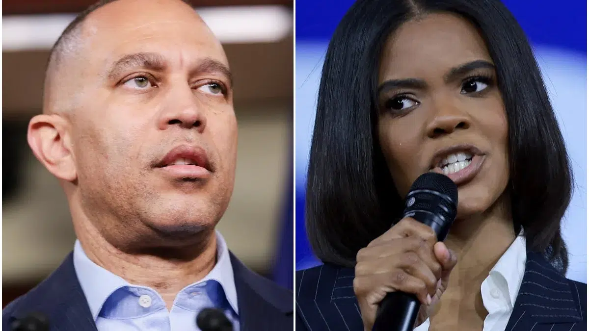 Trump îi atacă pe Hakeem Jeffries și Candace Owens, numindu-i persoane cu IQ redus