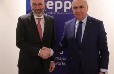 Liderul PPE Manfred Weber îl laudă pe Ilie Bolojan pentru rezultatele din 10 luni