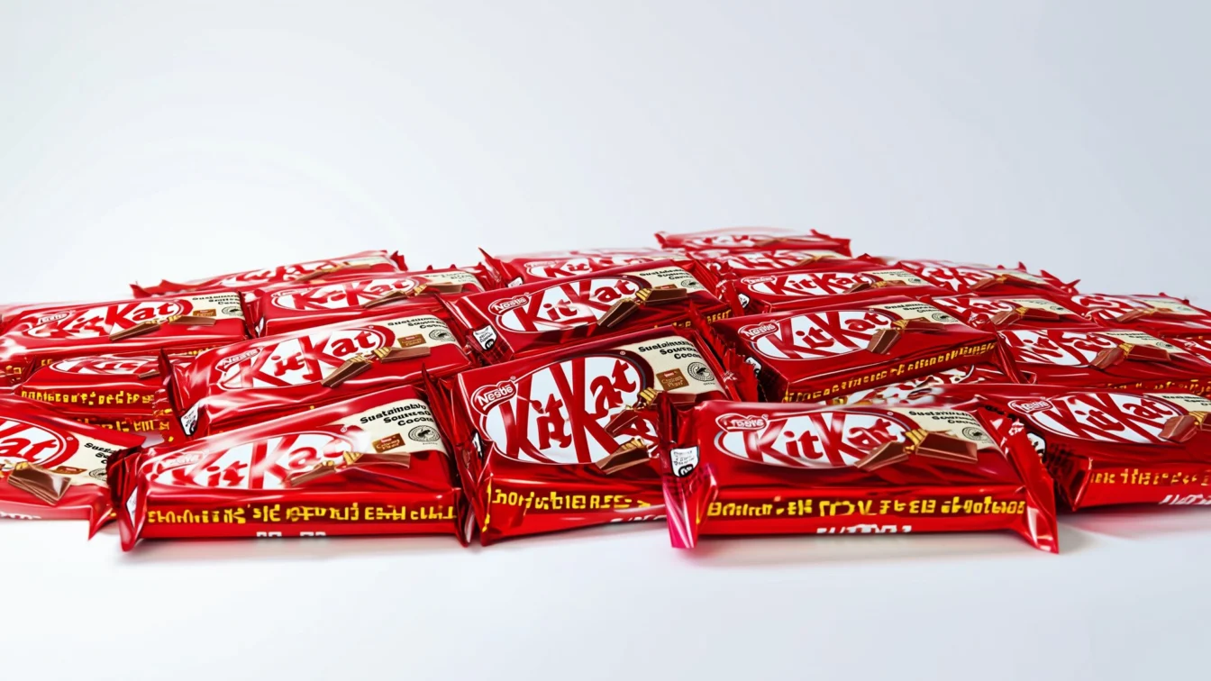 Jaful secolului pentru Nestlé, un furt a 413.793 de KitKat-uri peste 12 tone