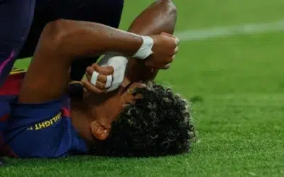 Lamine Yamal a marcat golul 30 în La Liga dar accidentarea îi amenință Mondialul