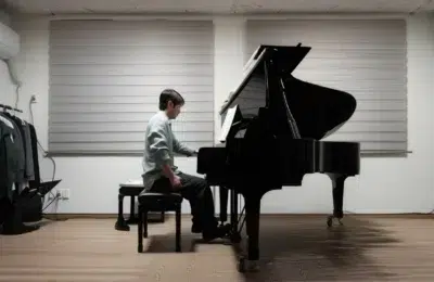 Pianistul cu 60% din creier afectat de un AVC revine pe scenă cu o singură mână