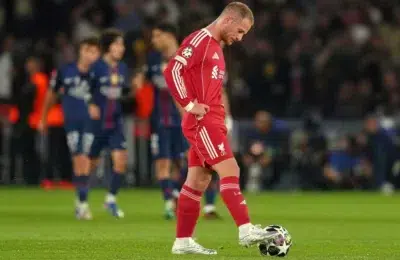 Liverpool pierde cu 2-0 la Paris, Kvaratskhelia face spectacol în Champions League