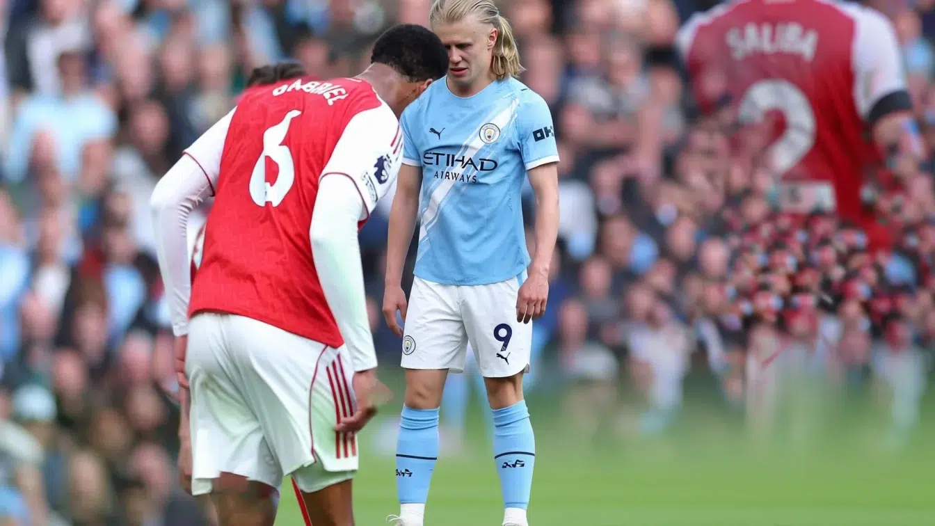 Manchester City bate Arsenal 2-1 iar Haaland îl salvează pe Gabriel de eliminare