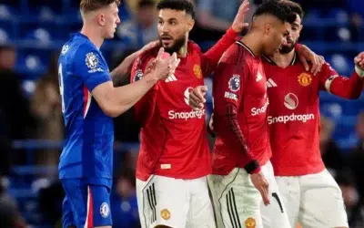 Manchester United învinge Chelsea cu 1-0 și se apropie de Champions League