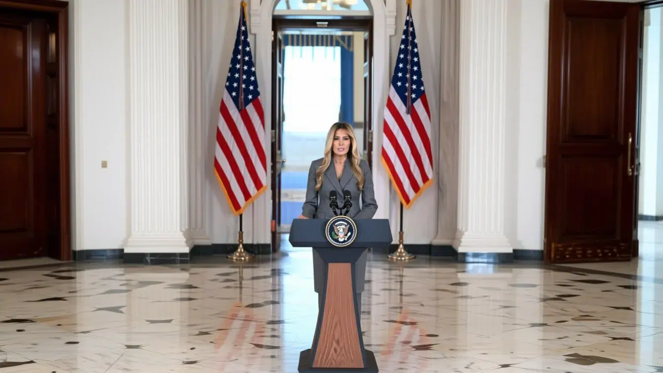 Melania Trump neagă orice legătură cu Epstein Donald Trump a fost luat prin surprindere