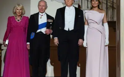 Mierea din stupul Melaniei Trump, desertul special la cina de stat pentru Regele Charles