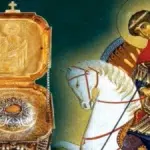 Capul Sfântului Gheorghe ajunge pentru prima dată în România de pe Muntele Athos
