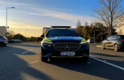 Poliția Capitalei a primit un Mercedes de peste 50.000 de euro și un Hyundai electric