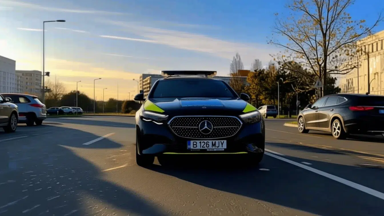 Poliția Capitalei a primit un Mercedes de peste 50.000 de euro și un Hyundai electric
