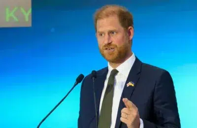 Prințul Harry, mesaj tranșant de la Kiev: Democrația nu este inevitabilă