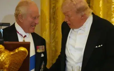 Regele Charles aduce o glumă usturătoare pentru preşedintele Trump: Fără noi, ați vorbi franceza