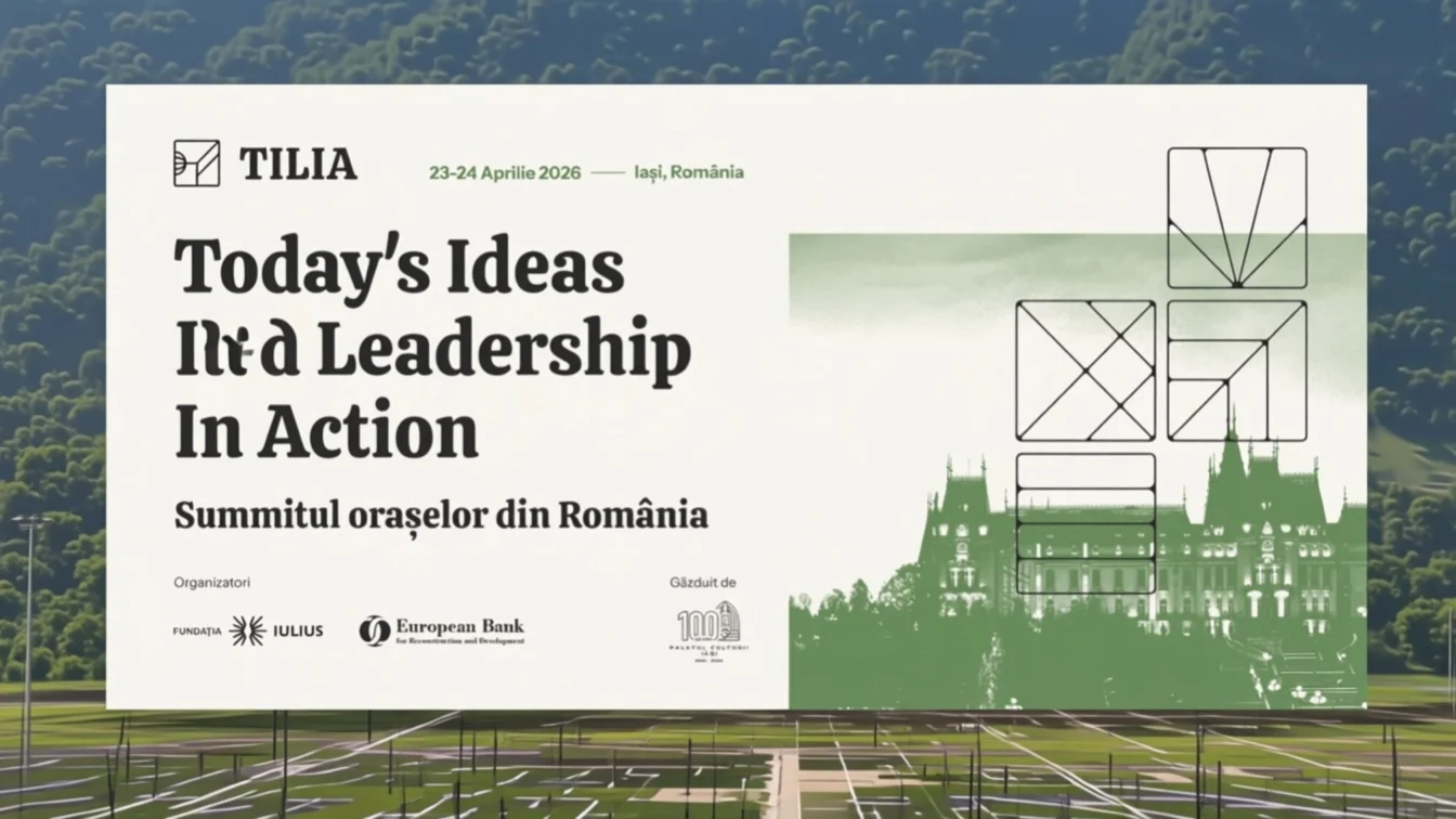 Summit de top la Iași aduce 55 de primari și arhitecți la Palatul Culturii