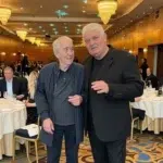 George Copos l-a invitat și l-a dus acasă pe Valentin Ceaușescu de la parastasul lui Lucescu