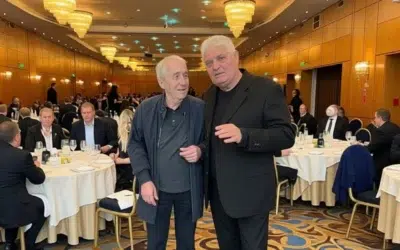 George Copos l-a invitat și l-a dus acasă pe Valentin Ceaușescu de la parastasul lui Lucescu